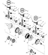 Piston & Crankshaft E971776