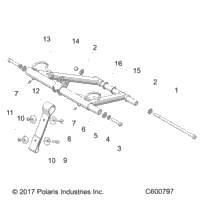 Suspension, Torque Arm, Front