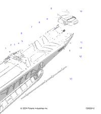 Chassis, Rear, Misc. Covers And Snowflap