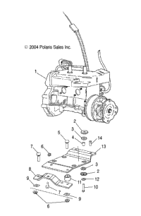 Engine Mounting /Ae