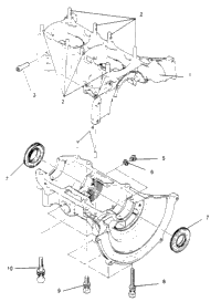 Crankcase Assembly Widetrak Gt & European Widetrak Gt E952061