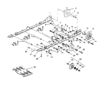 Suspension Assembly 500 Efi 0952774, Efi Sks , Efi Sks Pt 0952974