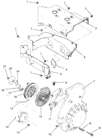 Blower Housing & Recoil Starter Super Sport