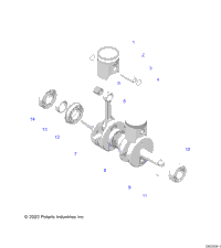 Engine, Piston & Crankshaft