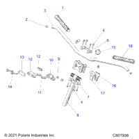 Steering, Upper & Handlebar Asm