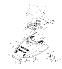 Hood Assembly Lite 0953433, Starlite & Lite Deluxe 0953431