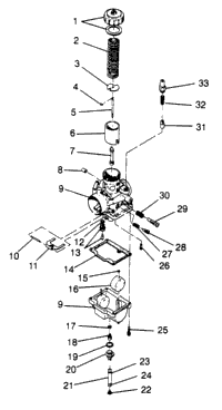 Carburetor Xlt 0970956 (4937693769D003)