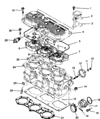 Cylinder Assembly 600 Xcr