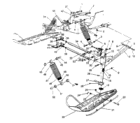 Front Suspension & Ski 600 Xcr
