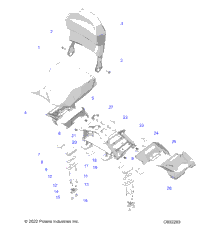 Body, Seat Asm., Pass
