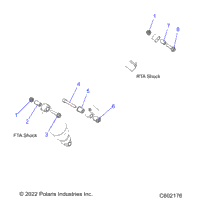 Suspension, Shock Mounting, Rear Susp. S23tls6rsl/6Rel