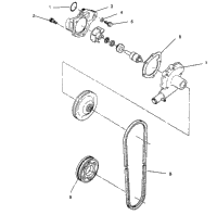 Water Pump Widetrak Lx & European Widetrak Lx E962064