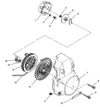 Recoil Starter Assembly Classic & Classic Touring 0942875