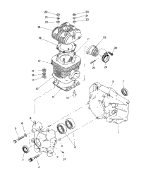 Crankcase And Cylinder Startrak