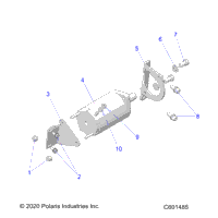 Engine, Starter Motor
