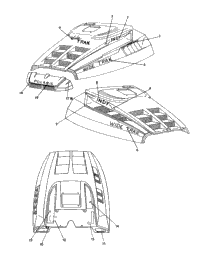 Hood Decals Widetrak