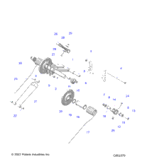 Suspension, Torque Arm, Rear