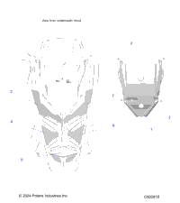 Body, Hood Foam/Seal & Liner