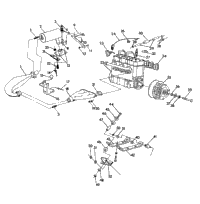 Engine Mounting Rxl/Rxl Sks