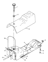 Seat & Gas Tank