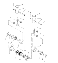 Piston And Crankshaft Sprint E/S