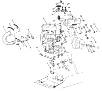 Engine Mounting Lt/Ltr