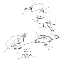 Exhaust System 600 Xcr