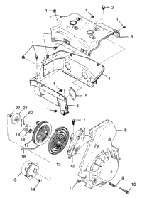 Blower Housing & Recoil Starter A