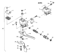 Master Cylinder Tran Sport & European Tran Sport E970143