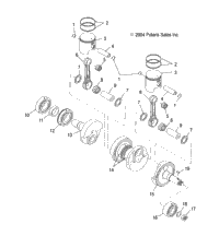 Piston & Crankshaft /Be/S05nt5bs/Bes