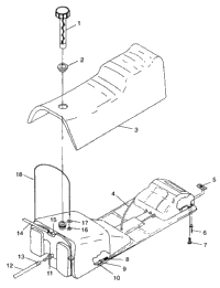 Seat & Gas Tank