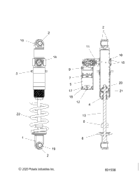 Suspension, Shock, Rear Track