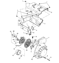 Blower Housing & Recoil Starter Xcf