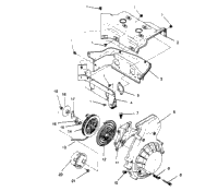 Blower Housing & Recoil Starter Sport 0960443, Sport Touring &