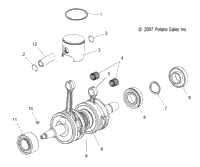 Engine, Piston & Crankshaft