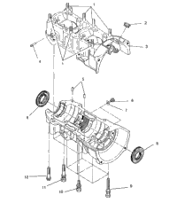 Crankcase Assembly 440 Xcr