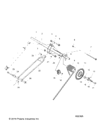 Suspension, Torque Arm, Rear