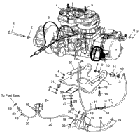 Engine Mounting 600 Rmk 0980958 & European 600 Rmk