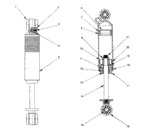 Fox Shock Gas, Middle 440 Xcr