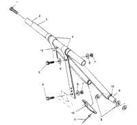 Front Torque Arm 500 Efi & European 500 Efi E963774