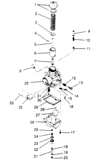 Carburetor Assembly Lite Gt 0953133 & European Lite Gt