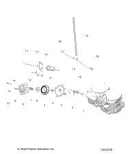 Engine, Exhaust Valves & Solenoid