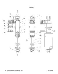 Suspension, Shock, Front Track All Options