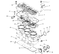 Cylinder Assembly Xlt Touring & European Xlt Touring E952857