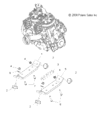 Engine, Mounting