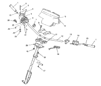 Steering Handlebar Assembly Rxl / 0930768 & Rxl Sks / 0930568