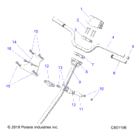 Steering, Hbar, Steering Post, Grips