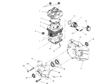 Crankcase & Cylinder Assembly Starlite