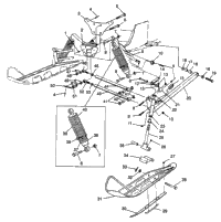 Front Suspension & Ski Ultra & European Ultra E976778