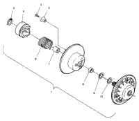 Driven Clutch Lite Gt 0963133 & European Lite Gt